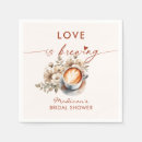 Search for coffee napkins Coffee bridal shower