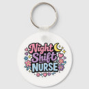 Search for night shift keychains Nurse life