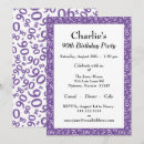 Recherche de numbers invitations Fête