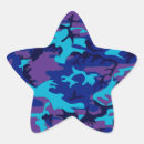 Search for purple stars stickers Abstract