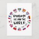 Search for diversity vertical postcards Multicultural