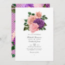 Search for peach and lavender wedding invitations Floral