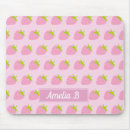 Recherche de fraise tapis souris Motif
