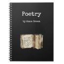 Search for poetry notebooks Vintage