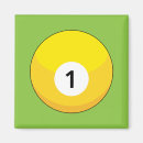 Recherche de billard magnete Balle