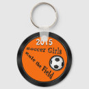Search for soccer keychains Girl