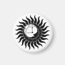 Recherche de horloges magnets Lune