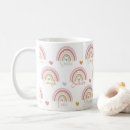 Search for multicolored hearts mugs Cute
