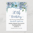 Search for blue and grey birthday invitations Watercolor