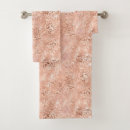 Search for rose gold pink bath towels Glam