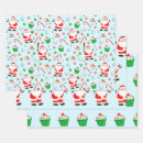 Search for baseball christmas wrapping paper Santa claus