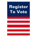 Search for register posters Voter registration