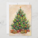 Recherche de vintage tree christmas cards Présente