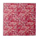 Search for red flower tiles Modern