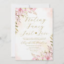Search for fancy pink invitations Reception only