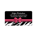 Search for white lace return address labels Pink