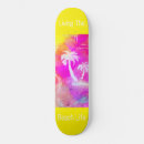 Search for palm tree sunset skateboards Yellow