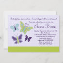 Search for pretty baby shower invitations Green
