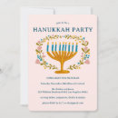 Search for menorah for invitations Hanukkah party
