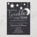Search for silver stars invitations Twinkle twinkle little star