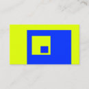 Recherche de bleu jaune cartes visite Conception