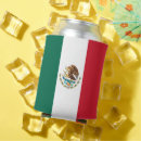 Search for mexican can coolers Mexico flag