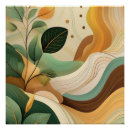 Recherche de nature abstraite posters Tons terre