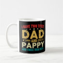 Search for fathers day pappy mugs Dad
