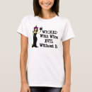 Search for evil womens tshirts Wicked