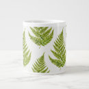 Search for fern mugs Illustration