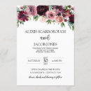 Search for dusty rose and burgundy wedding invitations Couple