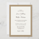 Search for brown kraft paper wedding invitations Simple