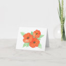 Search for orange note cards Floral