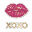 Recherche de flirt autocollants Lèvres