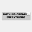 Search for theory of evolution bumper stickers God