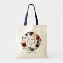Search for flowers tote bags Burgundy