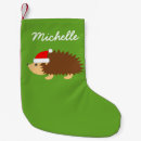 Search for hedgehog christmas stockings Hedgie
