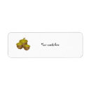 Search for acorn return address labels Brown