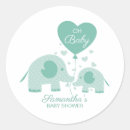 Search for mint green baby shower stickers Balloon