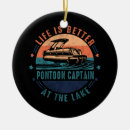 Search for lake life ornaments Pontoon