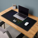 Recherche de fluo tapis souris Noir