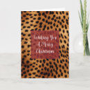 Search for cheetah christmas cards Animal