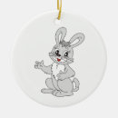 Search for bunny rabbit ornaments Happy
