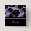 Search for lavender square buttons Floral