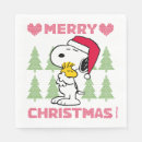 Recherche de santa claus napkins Charlie brune