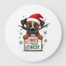 Search for boxer dog clocks Wolf