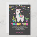 Search for llama thank you cards Fiesta