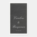 Recherche de invités de mariage serviettes Élégant