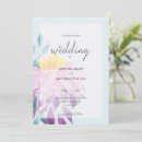 Search for purple dahlia wedding invitations Boho