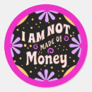 Search for funny money stickers Humour